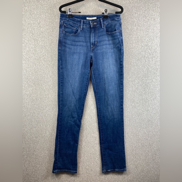 Levi’s mid rise skinny jeans size 10 medium wash wardrobe essentials basics - Picture 1 of 11
